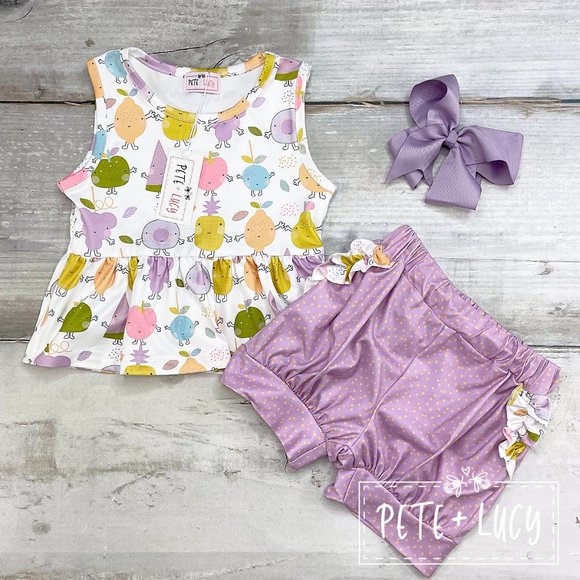 Pete + Luck Prickly But Cute Long Sleeved Pants Set